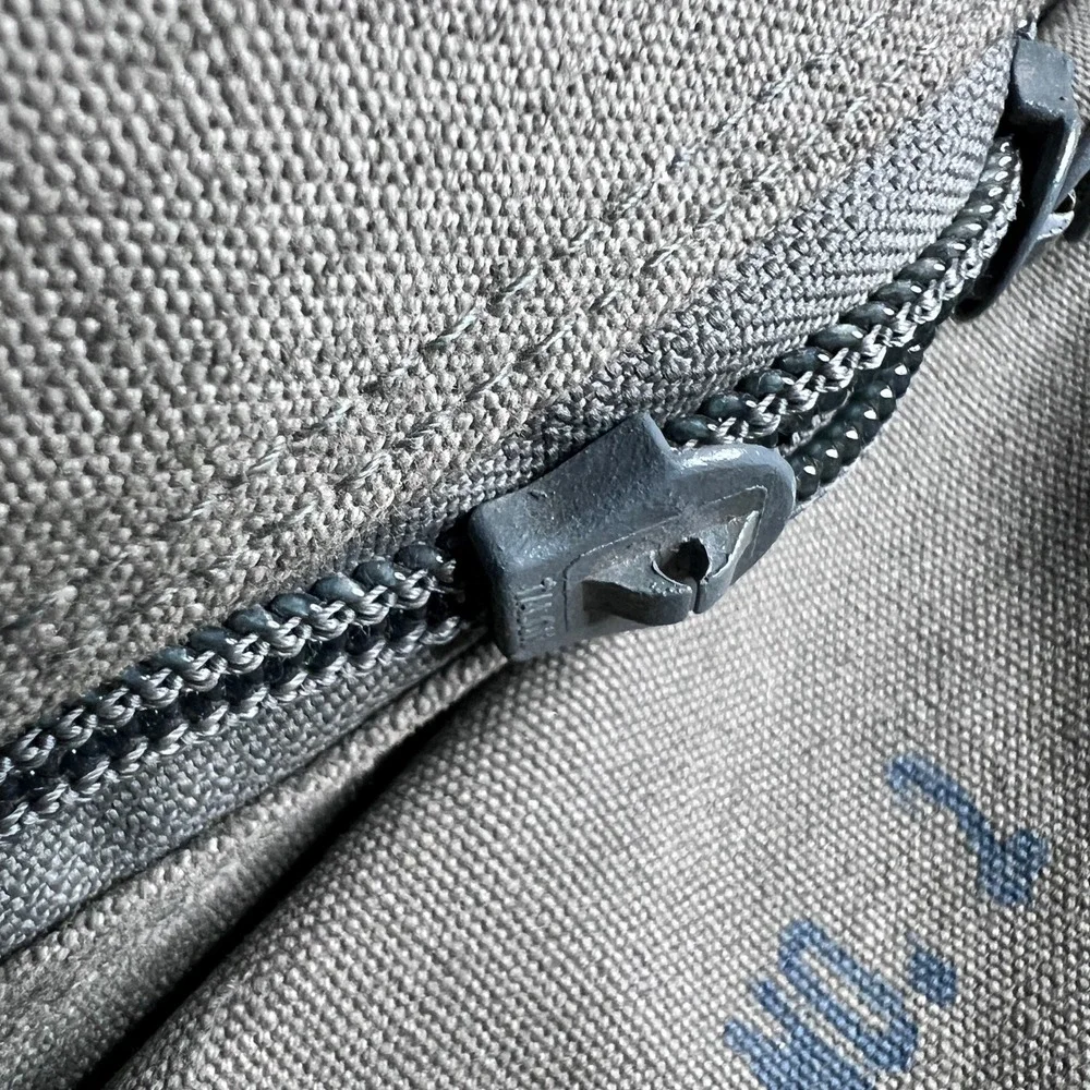 Vintage 1988 US Military Kit Bag Flyers Canvas Aviator‎ Flight Duffel  80s